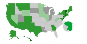 An interactive map, provided by the GAO that can be found here.