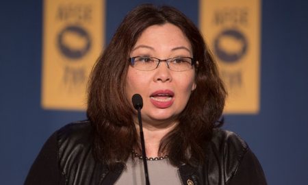 not pro-life, give birth, Senator Tammy Duckworth wants abortion without restriction