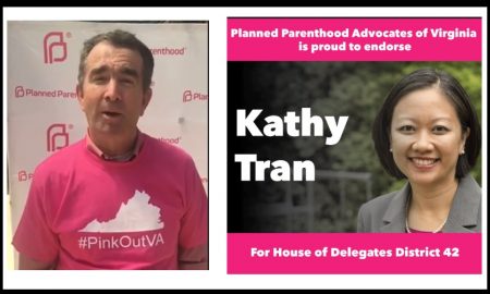 Image: Planned Parenthood endorsed VA Gov. Ralph Northam and Rep. Kathy Tran