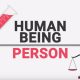 personhood, person