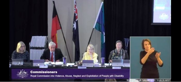 via Royal Commission into Violence, Abuse, Neglect and Exploitation of People with Disability