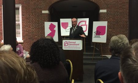 Image: NJ Gov Phil Murphy speaks at Planned Parenthood event (Image: Twitter)