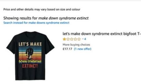 down syndrome amazon screenshot