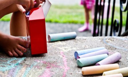 pro-life, sidewalk chalk