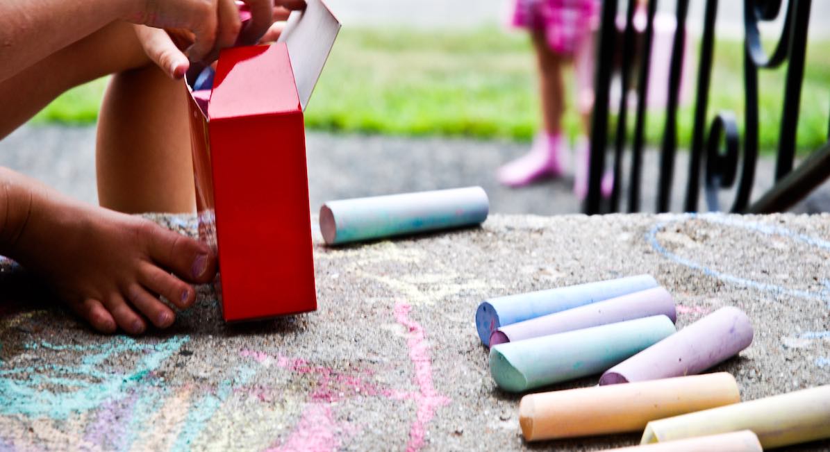 pro-life, sidewalk chalk