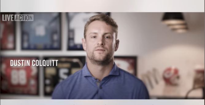 Dustin Colquitt, abortion, Super Bowl