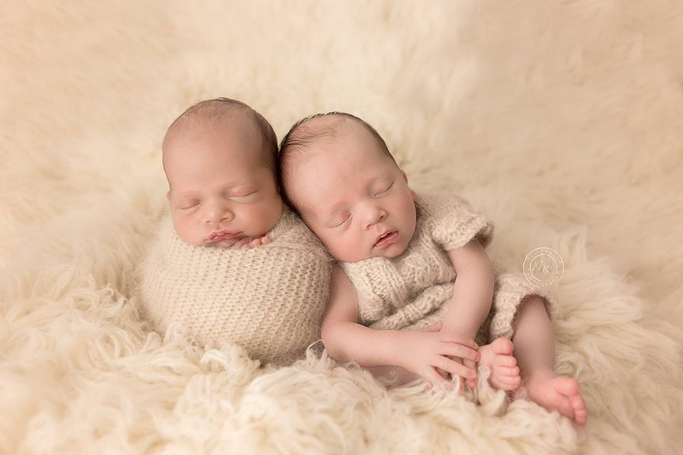 Doctors offered abortion when one twin's scan showed problems. Then a ...