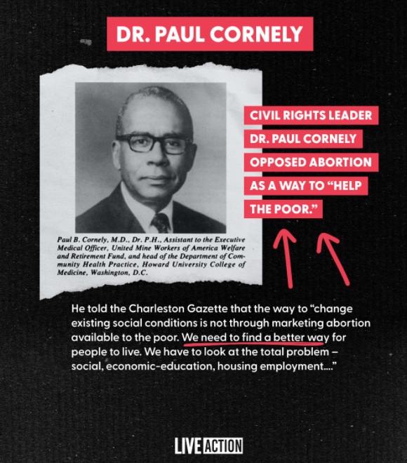 Image: Black leader Paul Cornely opposed abortion as eugenics against the poor