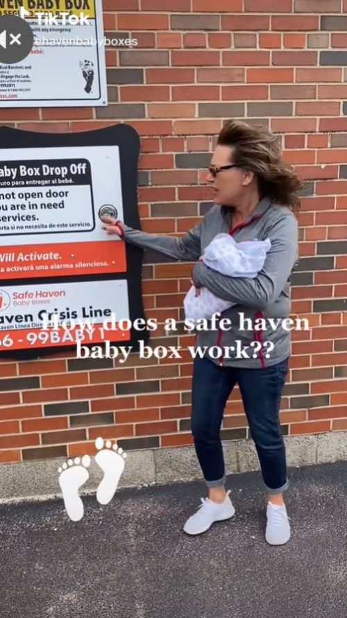 Viral TikTok Shows How Safe Haven Baby Boxes Save Lives