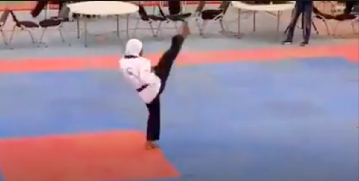 pregnant, Taekwondo