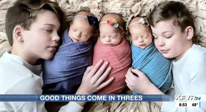 North Dakota Couple Adds 'happy, Healthy' Identical Triplet Girls To Family