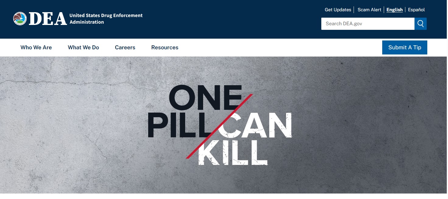 DEA on fentanyl: One Pill Can Kill