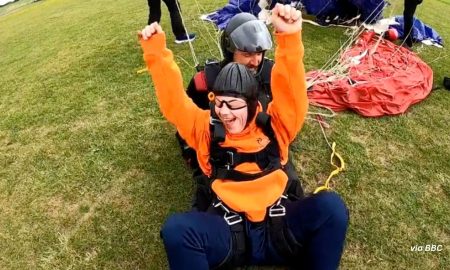 skydiving, down syndrome