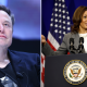 Elon Musk, Kamala Harris, Donald Trump, abortion