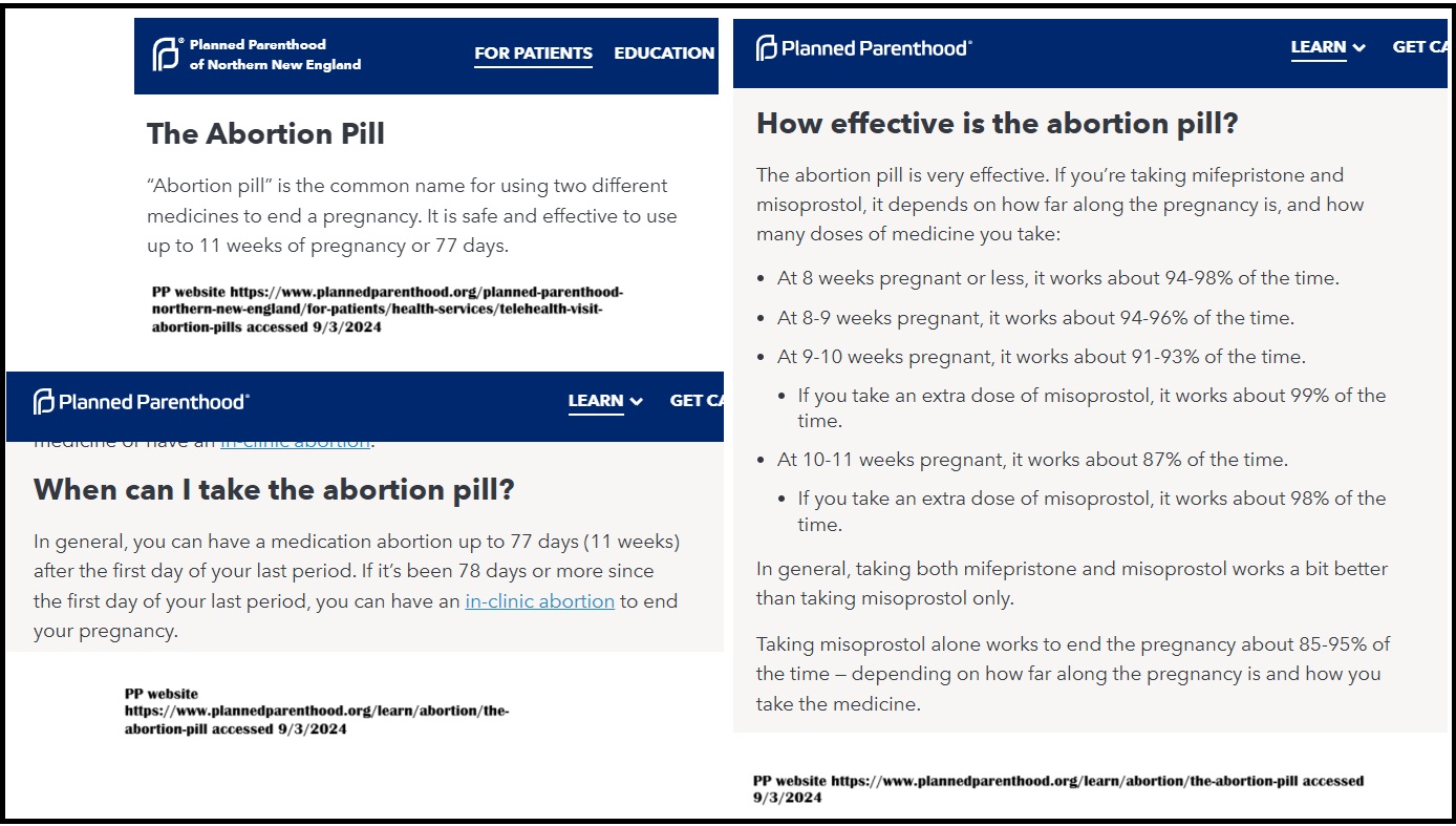 Planned Parenthood contradicts itself on safety of abortion pill past ten weeks