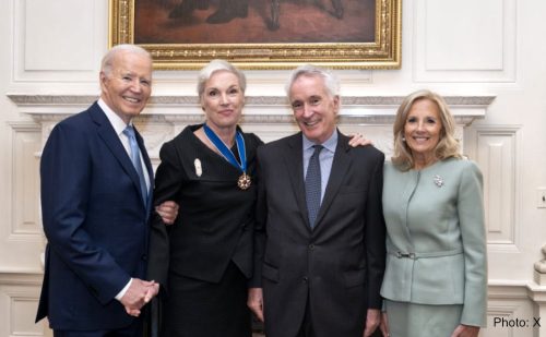 Biden gives Presidential Medal of Freedom to former Planned Parenthood president