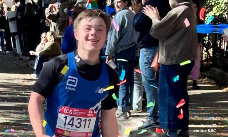 Down syndrome, marathon, Lloyd