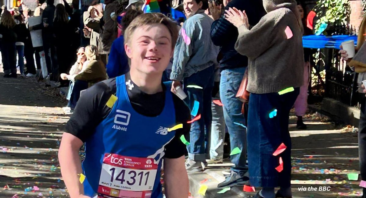 Down syndrome, marathon, Lloyd