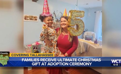 25 children adopted just in time for Christmas in two Florida counties