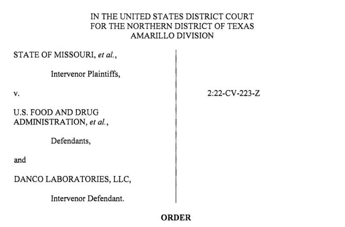 Judge Kacsmaryk rules three states can intervene in abortion pill lawsuit