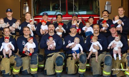 firefighters, newborns, babyboom